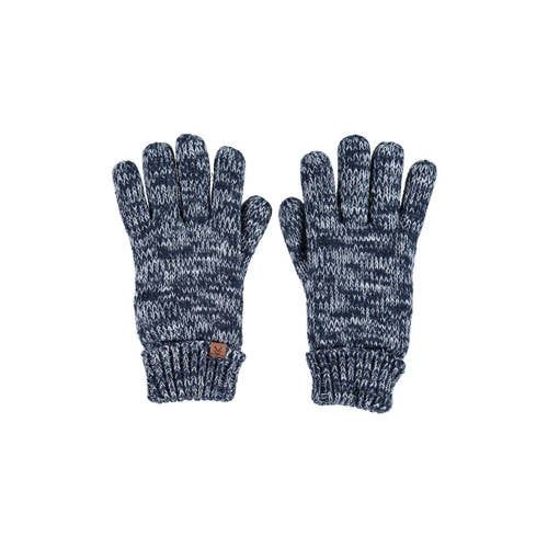 Sarlini handschoenen gemeleerd blauw