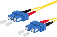 METZ CONNECT OpDAT Patchkabel SC-D/SC-D OS2, 2,0 m