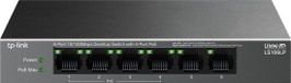 TP-Link LiteWave LS106LP - Netwerkswitch - Unmanaged - PoE - 6-Poorten