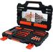 Black & Decker A7230 Boren en Bit set 104 Delig