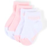 PUMA Lot de 2 paires de chaussettes classiques Bébé, Vêtements, Rose, 19-22