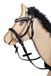 HKM 9209 Gebitloze Trent Funny Horses - Speelgoedtroosje Houten Paarden Zwart/Roze, Mini Shetty