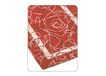 BIANCHERIAWEB Camelia By Suardi velours tapijt, antislip, 140 x 195 cm, rev rood