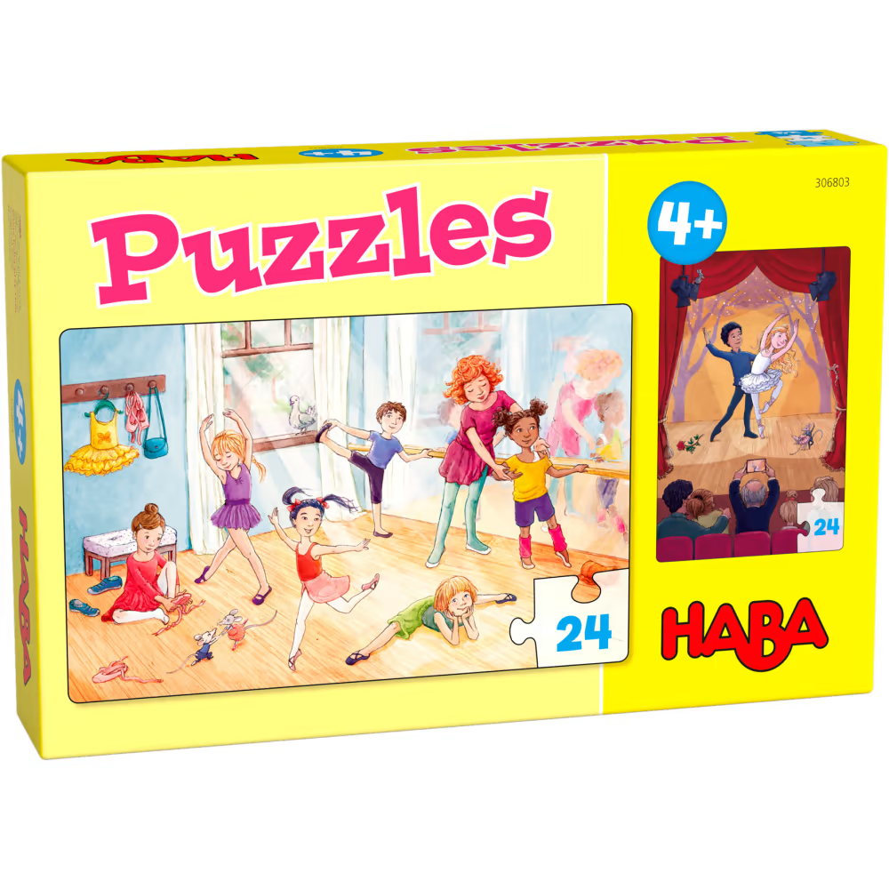 Haba Puzzels Ballerina's (2 x 24 stukjes)