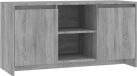 vidaXL Tv-meubel 102x37,5x52,5 cm bewerkt hout grijs sonoma eikenkleur