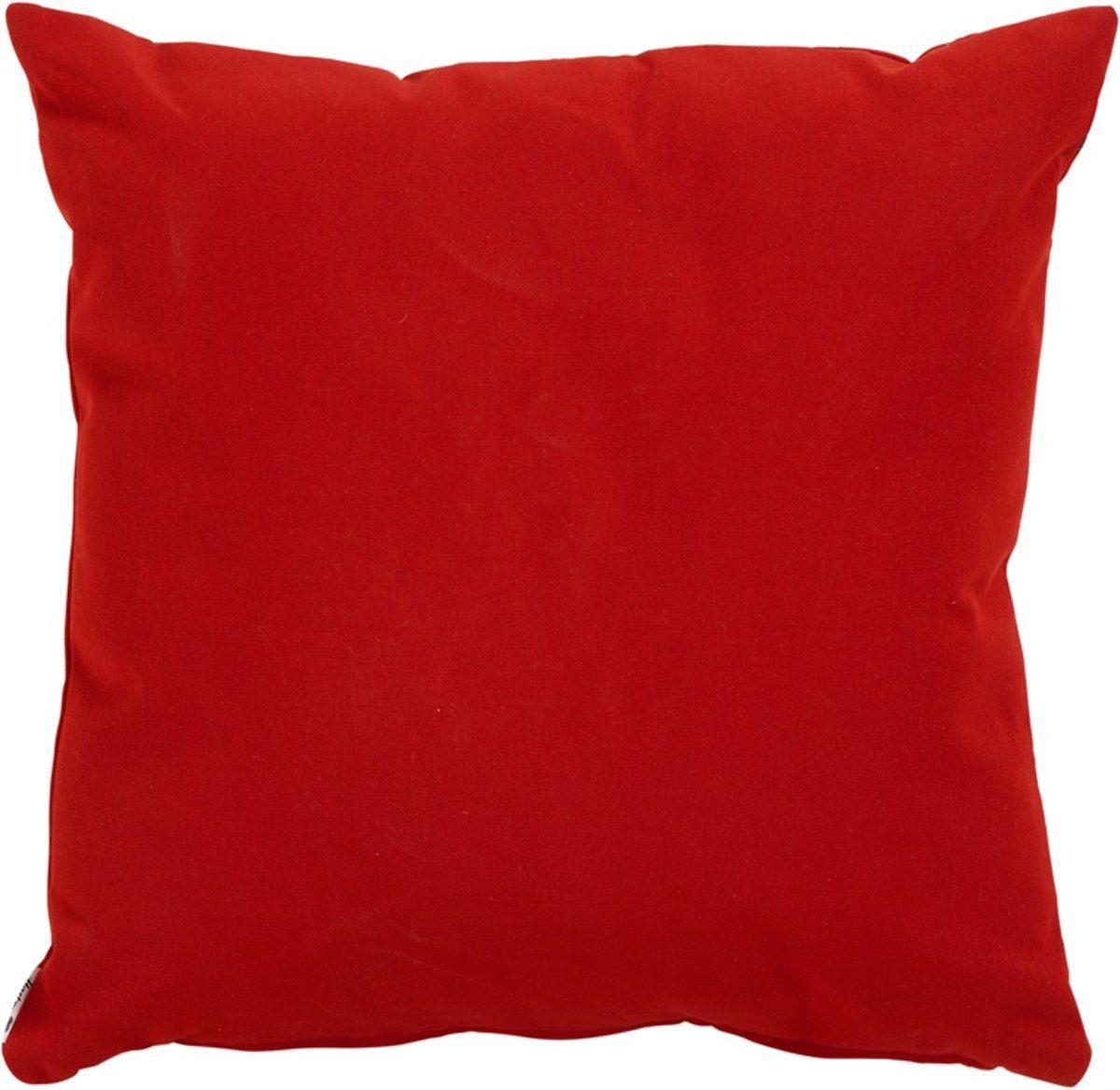Hartman sierkussen Havana 50x50x16 cm - rood