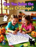My First Halloween Maze Adventure: Easy Pumpkin, Ghost, Bat and Candy Path Puzzles for Preschool and Kindergarten Kids Ages 4–6 | Screen-Free Halloween Fun