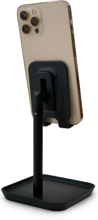 Kikkerland US216-BK Passive Holder for Mobile Phone/Smartphone, Black