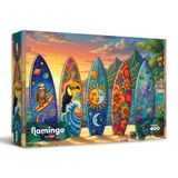 Flamingo by Trefl, zomergolven avontuur, puzzel 400 elementen