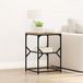 vidaXL Table d'appoint Artisan Chêne 41 x 40 x 60 cm