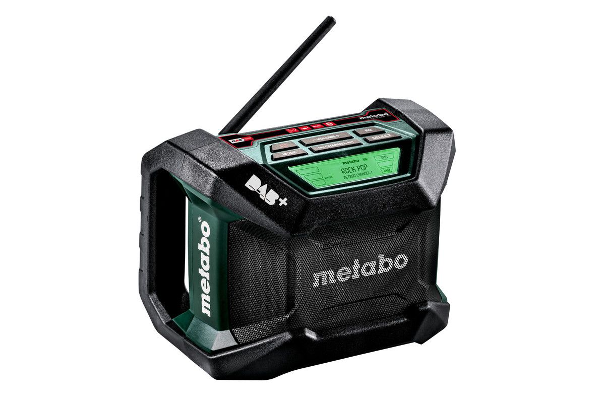 Metabo R 12-18 DAB+ BT Draagbare Digitale Radio - Zwart