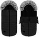 Lionelo Frode - Slaapzak voor kinderwagens - Waterdichte buitenstof - Universele gordelopeningen - Dubbele ritssluiting - Zachte fleece voering - Anti-allergene vulling