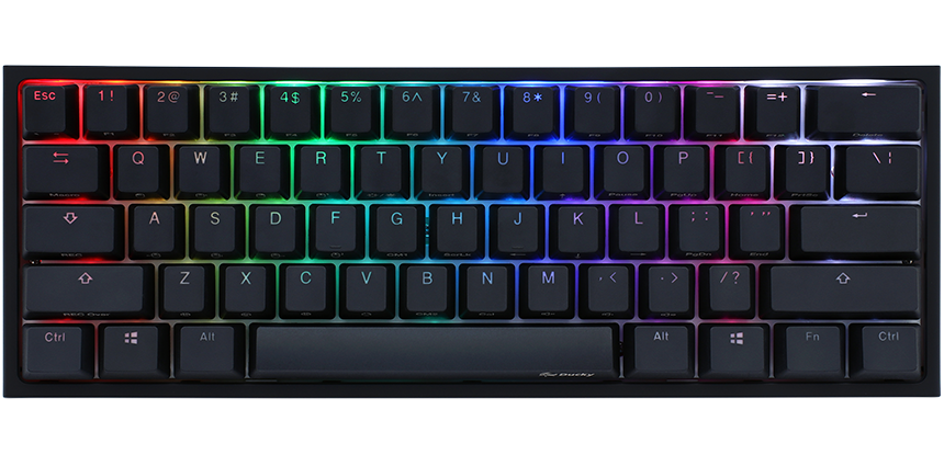 Ducky One 2 Mini RGB - Toetsenbord - Zwart
