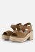 Cellini Sandalen taupe Canvas - Maat 39