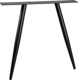 WOOOD Tablo 2-Standen Poot Conisch Metaal Zwart 72x79x10 cm