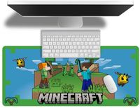MC00045 Minecraft Bureaumat - Computer mat - Gaming Onderlegger - Groen - 80 x 35 CM