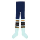 NONO Rachel gestreepte maillot - blauw