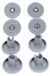 Roulettes universelles pour lave-vaisselle de remplacement