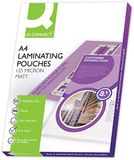 Q-Connect KF240055 lamineerhoezen A4, mat, 125 micron, 100 stuks