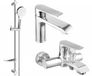 Mexen Pecos DF05 set de bain, chrome