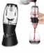 Elodame B.V. Wine pourer - Wine aerator pourer - Decanter for red wine - With characteristic sound - Incl. drip-free base and filter - Black