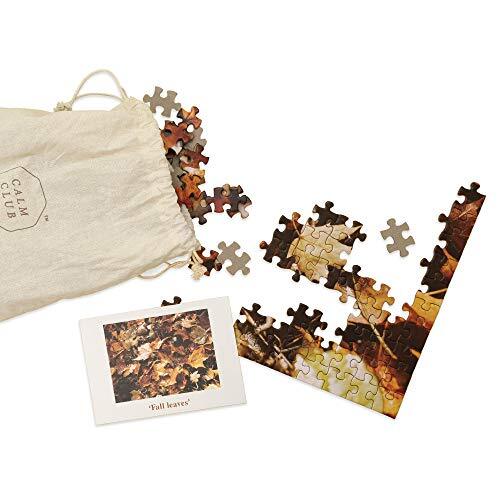 Luckies of London Calm Club Parabblad-puzzel, rustgevend en ontspannend voor mindfulness, ontspanningsactiviteiten voor volwassenen