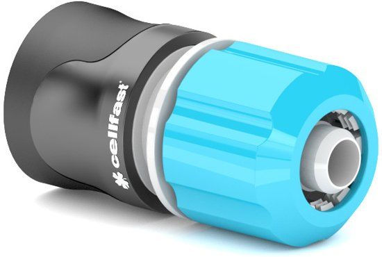 CELLFAST - Snelle Slangkoppeling - Met Waterstop - Ergo - 1/2 - 5901828859816