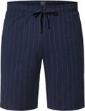 Schiesser Pyjamabroek kort model blauw gestreept
