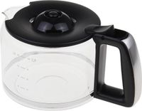Complete SEB Koffiekan met deksel SS207199 Zwart/Transparant