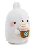 NICI Knuffel MOLANG met Koffiebeker, 12 cm - 63296