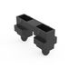 Schroff clip de fixation pour module enfichable pour poignée d'extraction