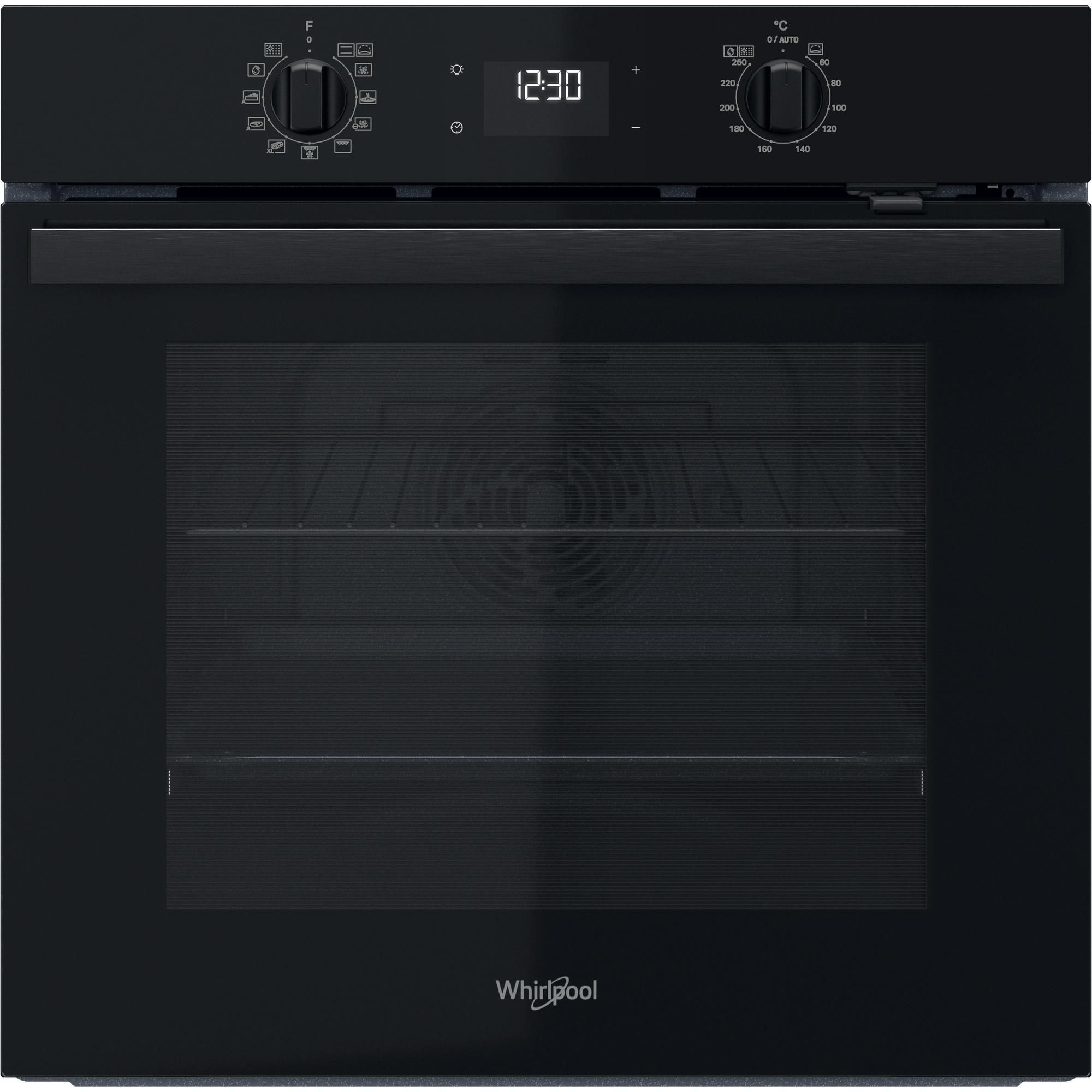 Whirlpool OMR58RR1B Inbouw Oven Pyrolse Zwart