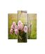 Homemania Wandafbeelding, 3 stuks, natuur, voor woonkamer, slaapkamer, meerkleurig, 57 x 0,3 x 60 cm, HM203MDF196, MDF