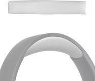kwmobile Hoofdband compatibel met JBL Tune 600 / 500BT / 510BT / 520BT / 450 - Koptelefoonband in wit