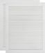 vidaXL - Louvredeuren - 2 stuks - 61,5x39,4 cm - Grenenhout - Wit