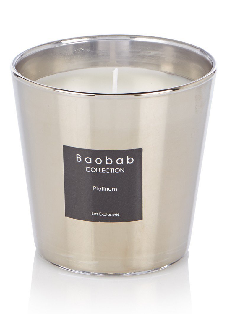Baobab Collection Platinum geurkaars