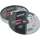 Agera Ecoline doorslijpschijf staal/inox 125x1,0x22,23mm (10 stuks)