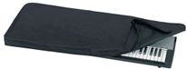Gewa Keyboardhoes Economy, Keyboard Cover (hoogwaardige stofbescherming voor keyboards, praktische riemomlijsting, gemaakt van robuust nylon, afmetingen: 98 x 43 x 6 cm), Zwart