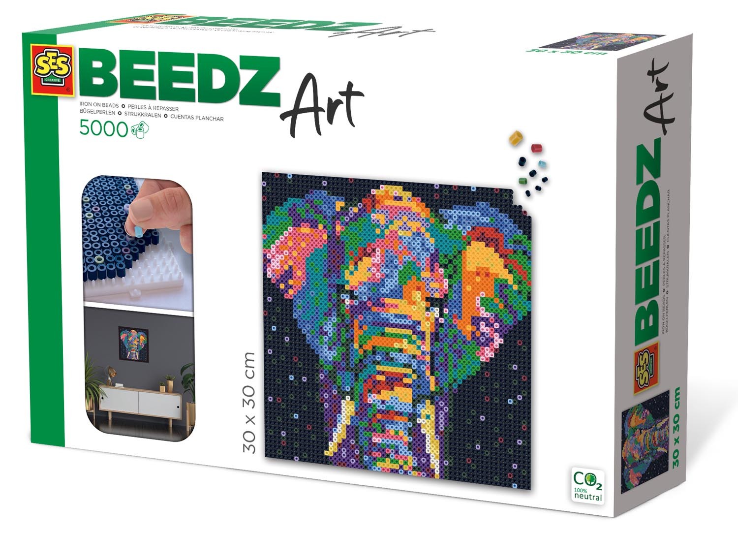 SES Creative Beedz Art - Olifant fantasie 5000