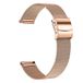 Garmin Élégant Bracelet Vivomove/Style/HR Sport en Maille en Acier Inoxydable - Rose Doré