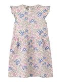 NAME IT Jurk lichtblauw / rosa / wit