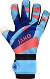 Jako River Supersoft Nc Keepershandschoenen - Hemelsblauw / Koraal / Navy | Maat: 11