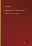 Système GPSR Kontakt Système legal des poids et mesure Paperback