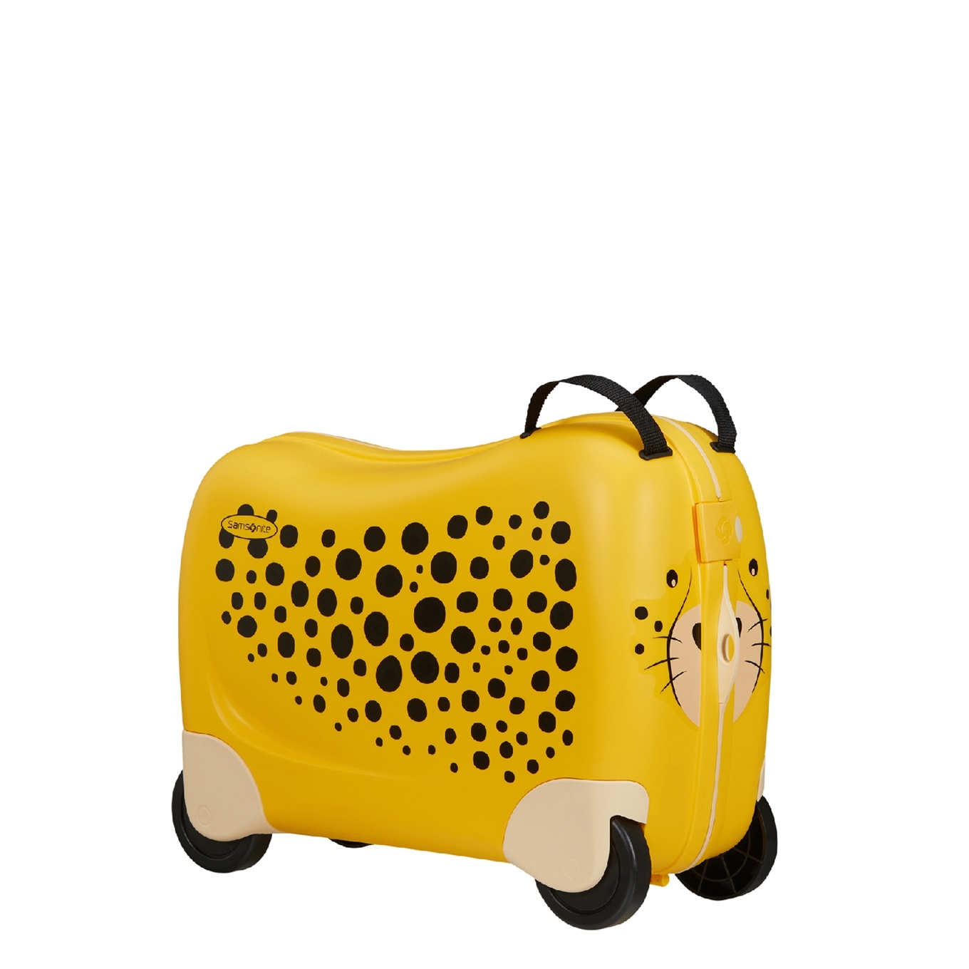 Samsonite Samsonite Dream Rider Suitcase cheetah c. Kinderkoffer Geel