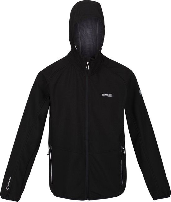 Regatta De Arec III Softshell Wandeljas - Heren - Zwart - Maat XS - Herfst/Winter 2022