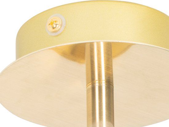 QAZQA Ducha - Modern Bathroom Spot - Gold/Brass - Ø 10 cm - IP44