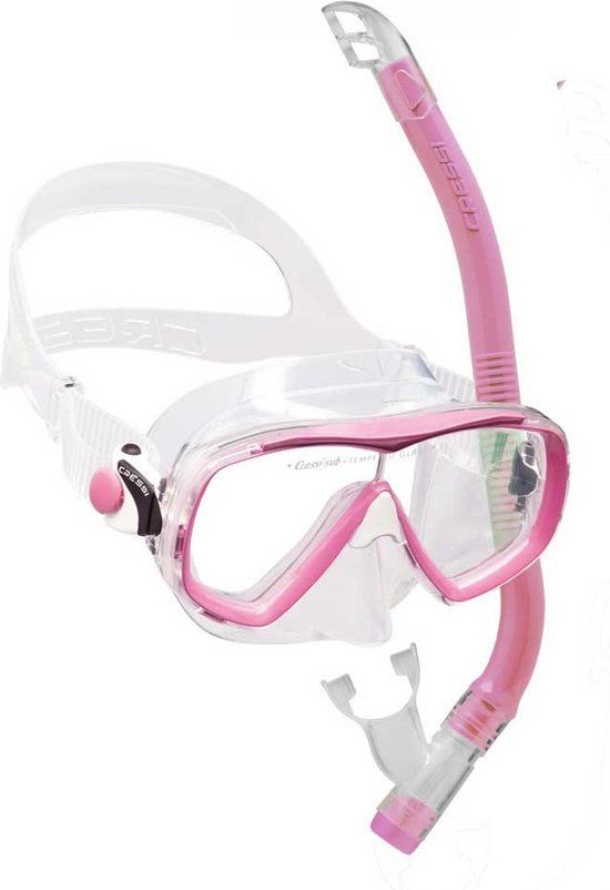 Cressi ESTRELLA TOP Junior Snorkelset - Roze