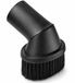 Allteq Stofzuigerborstel - Universeel - 35-30mm - Plumeau - Zwart