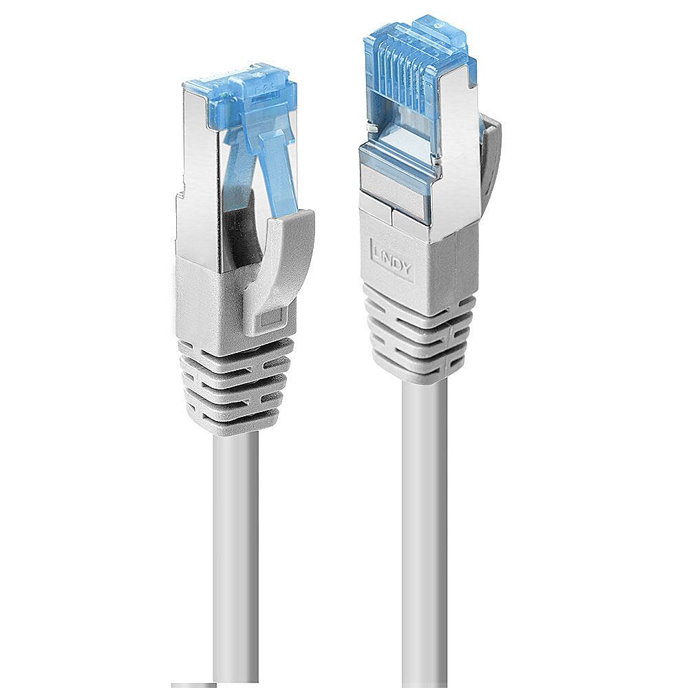 Lindy 47621 Netwerkkabel Grijs 1 m Cat6a U/UTP