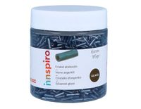 INNSPIRO Rotstuin van glas, cilinder, platina, diameter 1,80 x 6 mm, 95 g.
